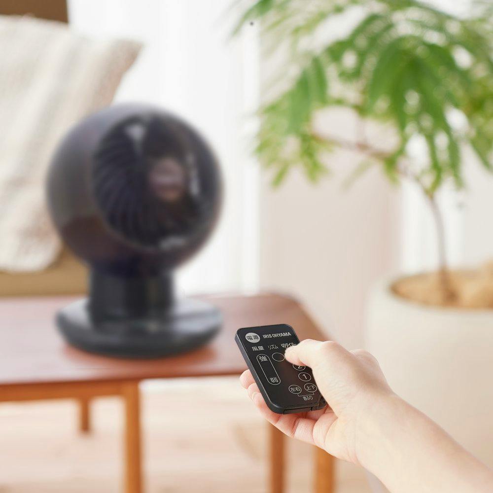 アイリスオーヤマ サーキュレーターアイ 18畳 上下左右首振り 木目調