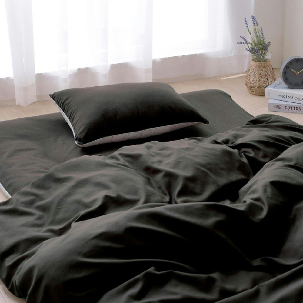 アイリスオーヤマ ふっくら布団 9点セット KFS-F9S ブラック 布団