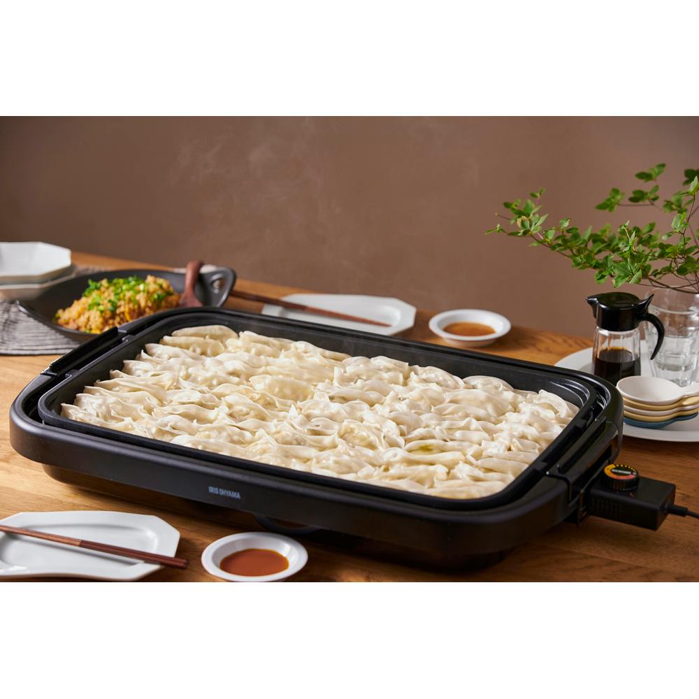 アイリスオーヤマ ワイドホットプレート 1枚プレート SWHP-011-B