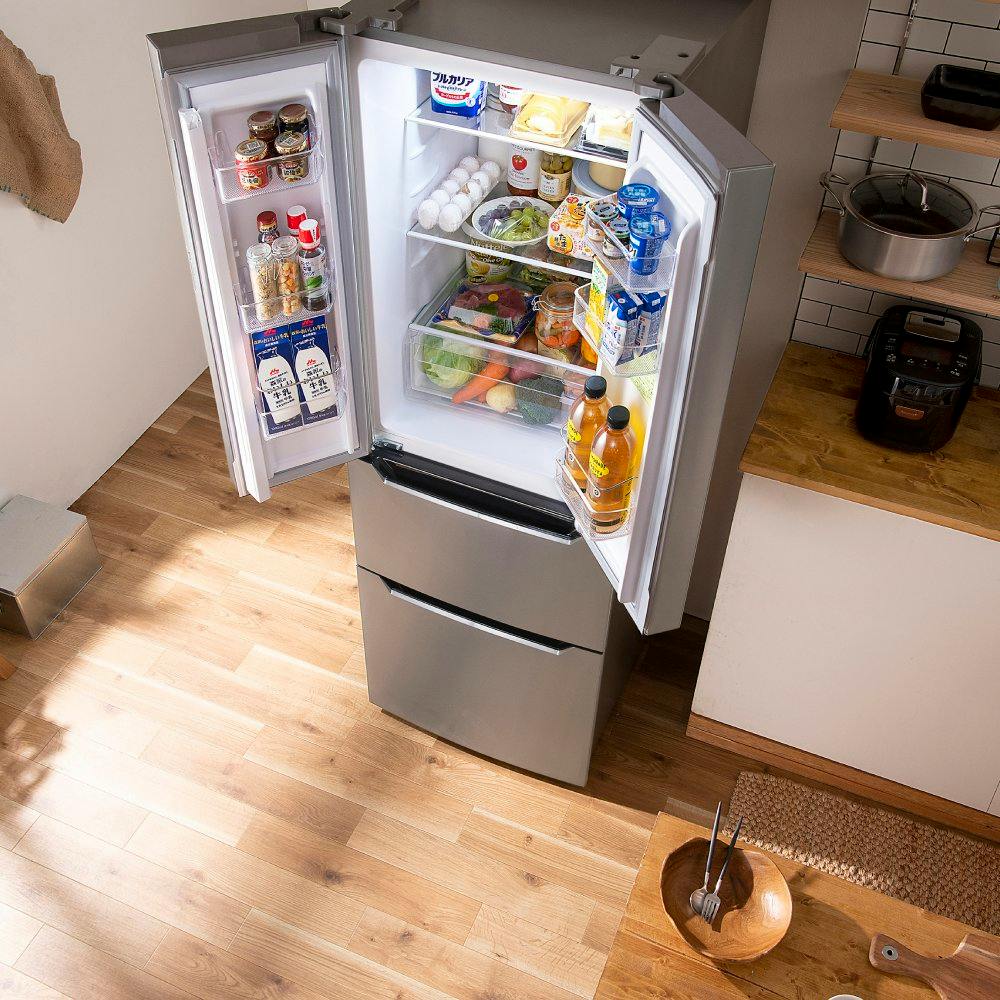 アイリスオーヤマ 冷凍冷蔵庫 320L IRSN-32A-S シルバー 冷蔵庫 大容量