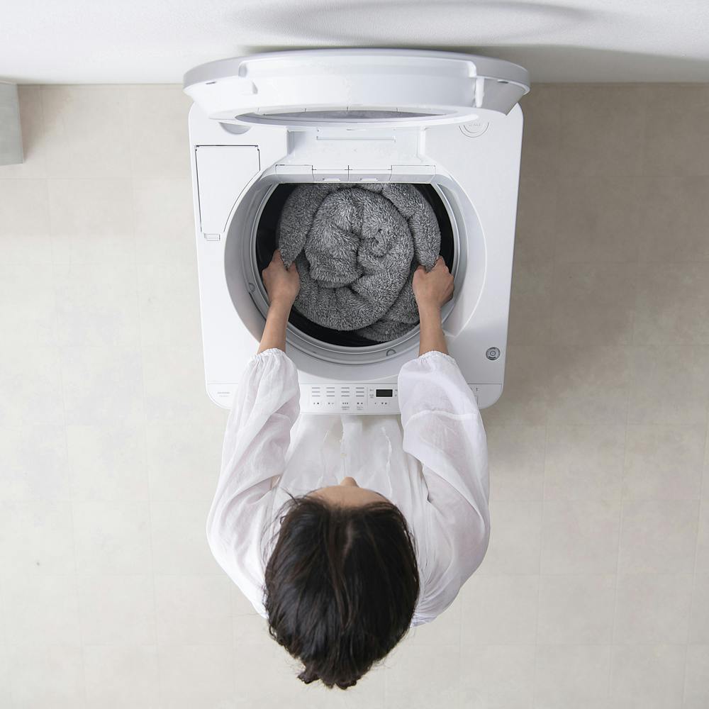 アイリスオーヤマ 全自動洗濯機8kg OSH 2連タンク ITW-80A01-W