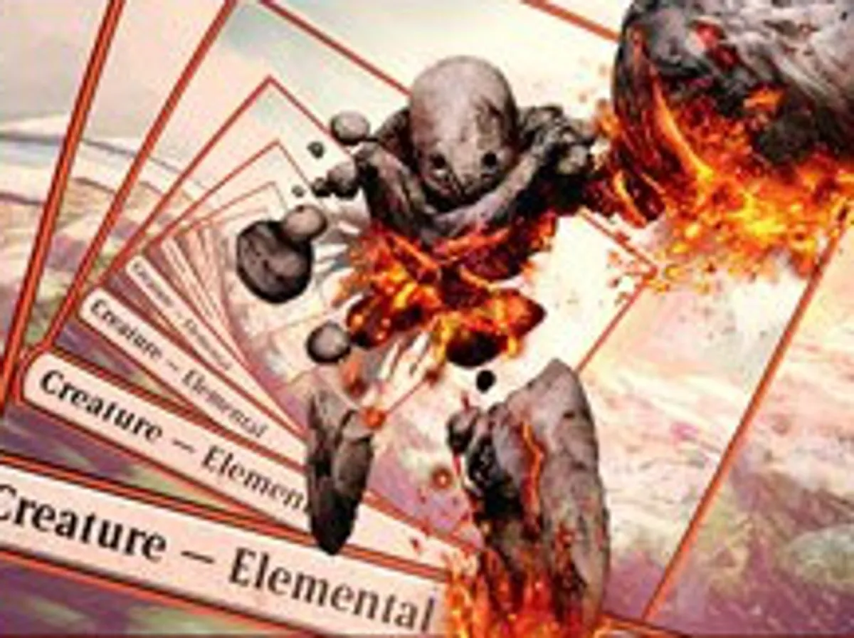 アンステーブルInfinity MTG Elemental foil 初版 英語