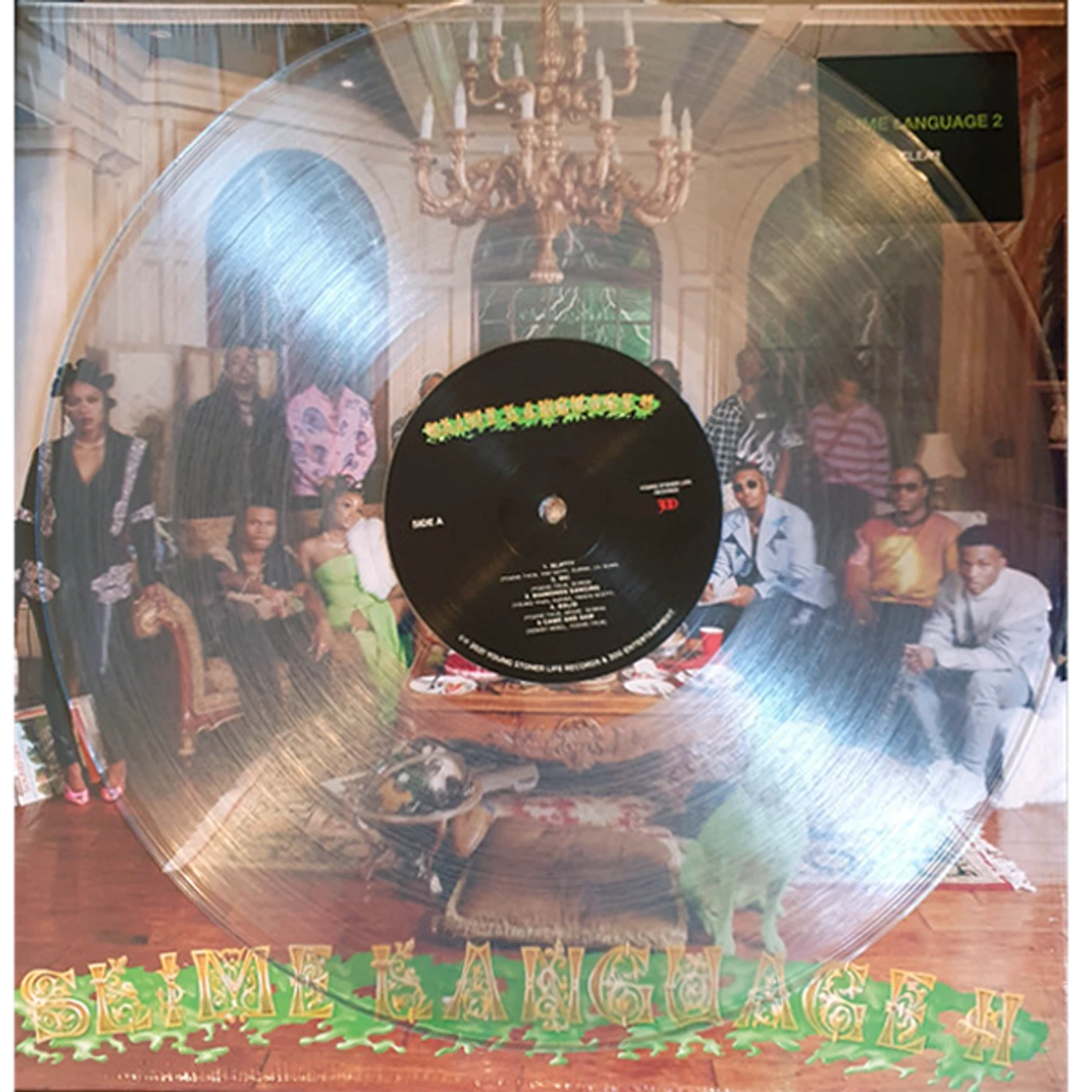 Young Stoner Life Records Slime Language 2 Clear Vinyl 2LP