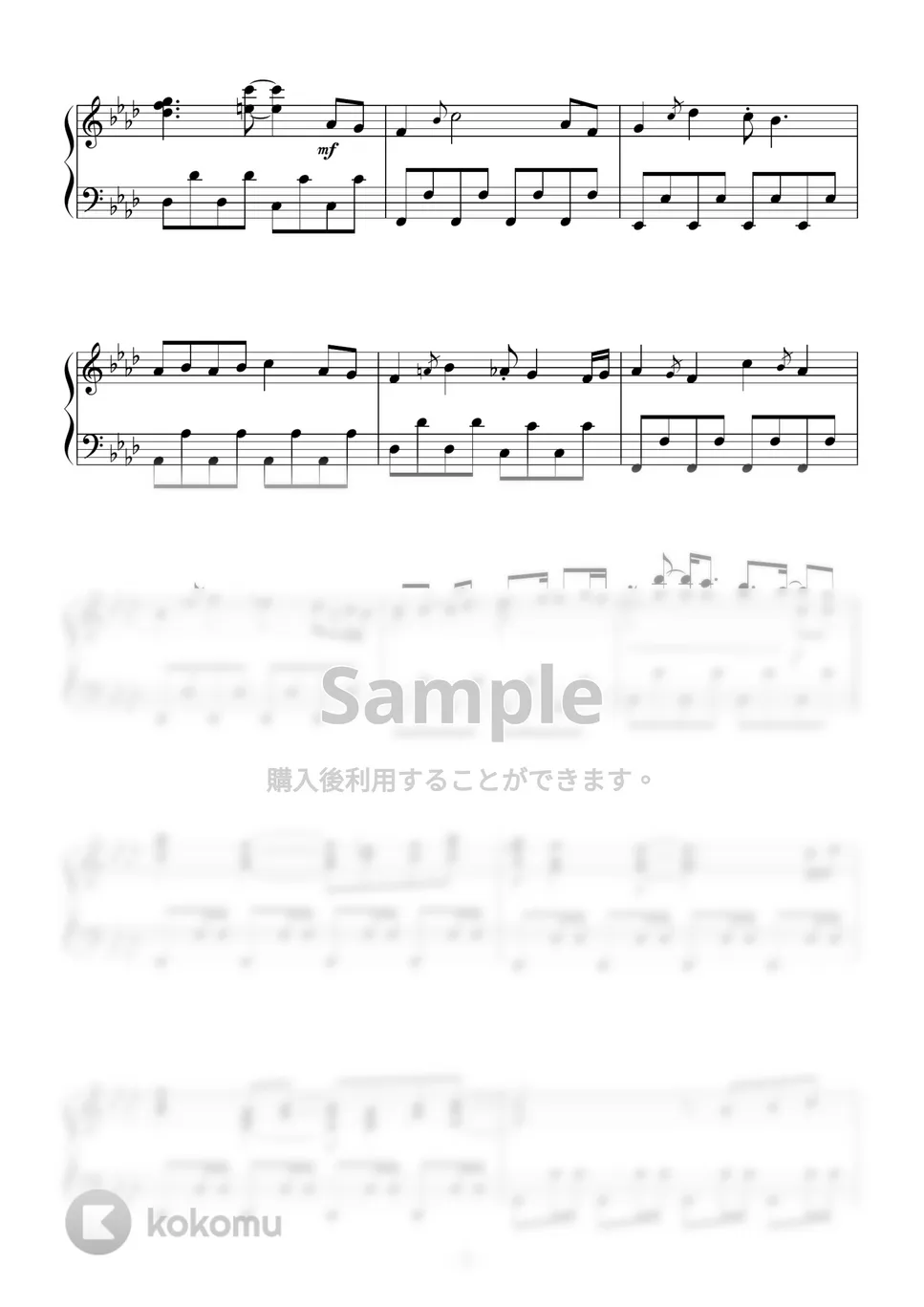 アニメ『名探偵コナン』OP - 「名探偵コナン」メイン・テーマ ピアノ