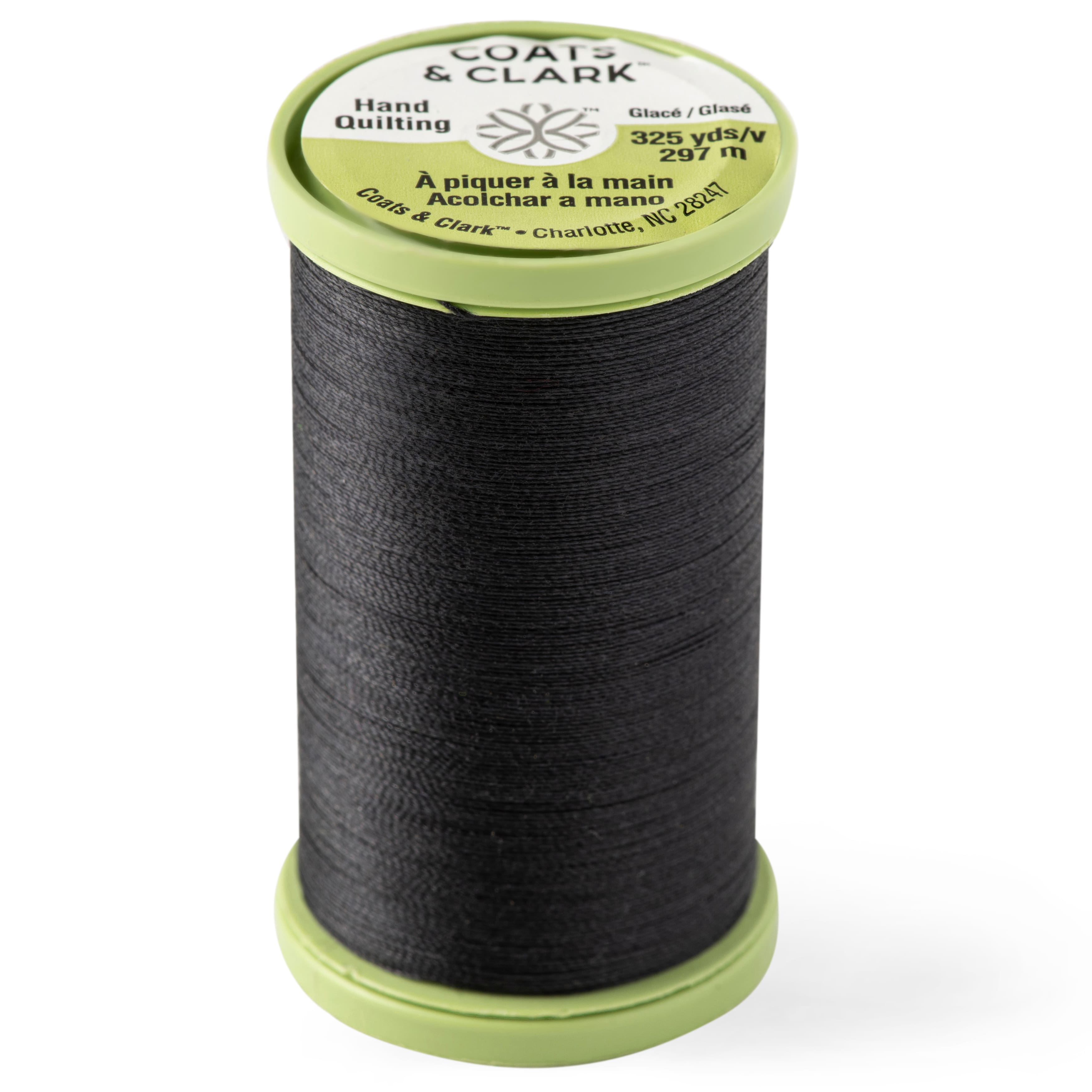Coats & Clark Dual Duty Plus® Hand Quilting Thread, Color: Black