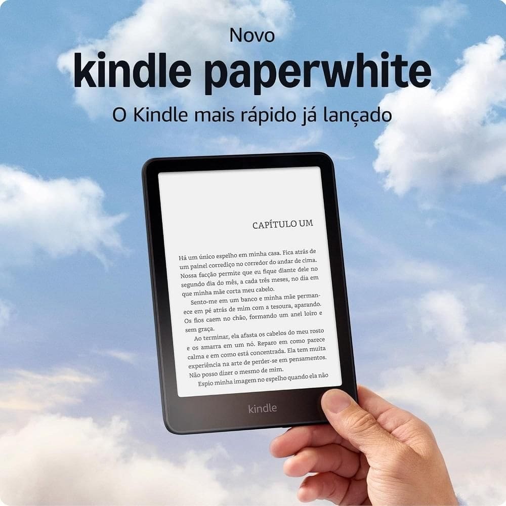Kindle Paperwhite 16GB 2024 - O Kindle mais | Casas Bahia