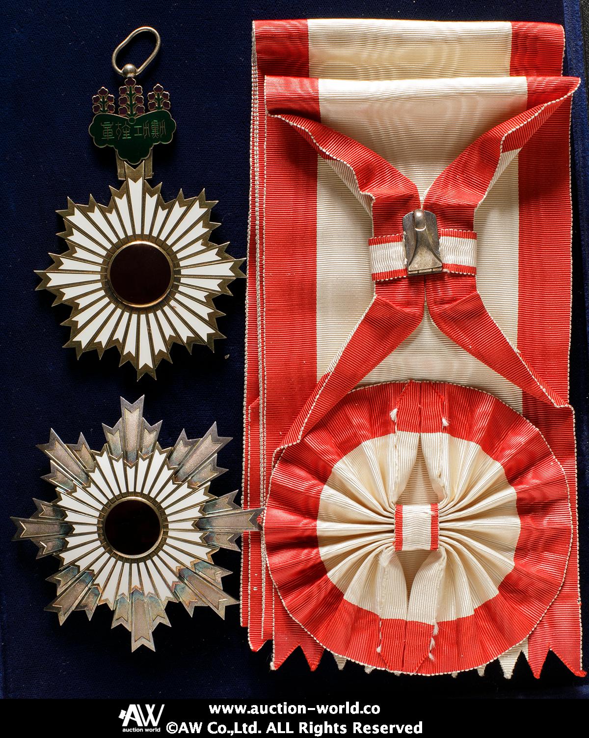 貨幣博物館 | ORDER 勲章 勲一等旭日大綬章 略章ない以外ほぼ未使用品