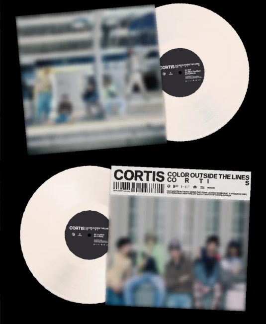 CORTIS · Color Outside The Lines (LP) [Sand Coloured Vinyl edition