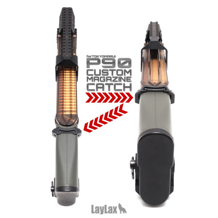 LAYLAX/FIRST FACTORY - P90 Custom Magazine Catch (Release Button)