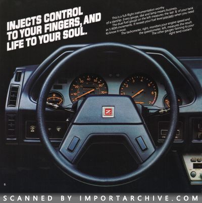 1981 Datsun Z Brochure (Mid Version) - ImportArchive