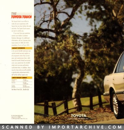 1991 Toyota Cressida Brochure - ImportArchive