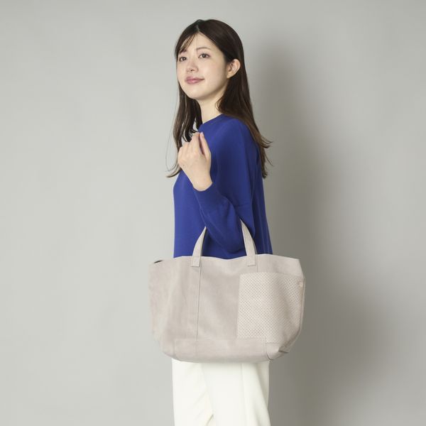 MNNG/スタックトート ミディアム -洗濯機OK！いつでもきれいに使える