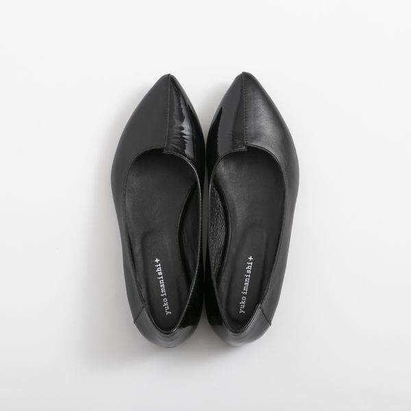 yuko imanishi＋/ダブルフェイスフラットシューズ YOSHI -足指が痛く