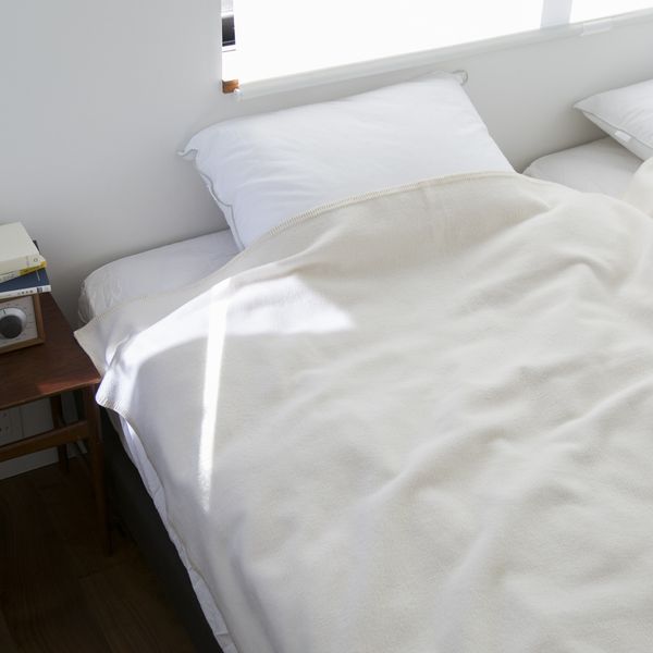 三井毛織/シルクブレンドコットンブランケット シングル お得な2枚