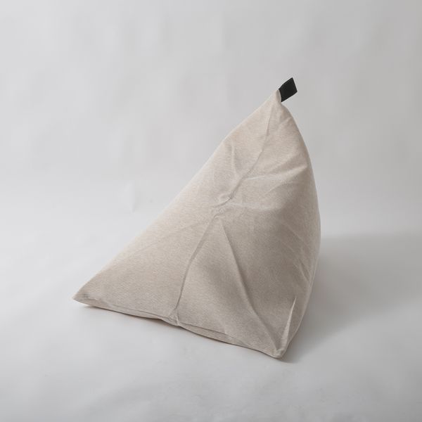 tetra シェニール ビーズクッション レギュラーサイズ -省スペースで