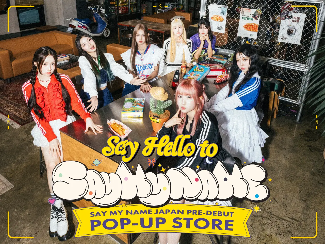 SAY MY NAME】POP-UP STORE「Say Hello to SAY MY NAME」を開催！日本