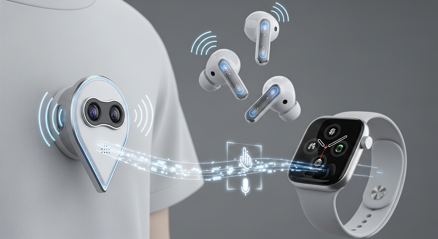 Apple、2027年にAirTagサイズのAIピン投入 ―― カメラ搭載AirPods Proと