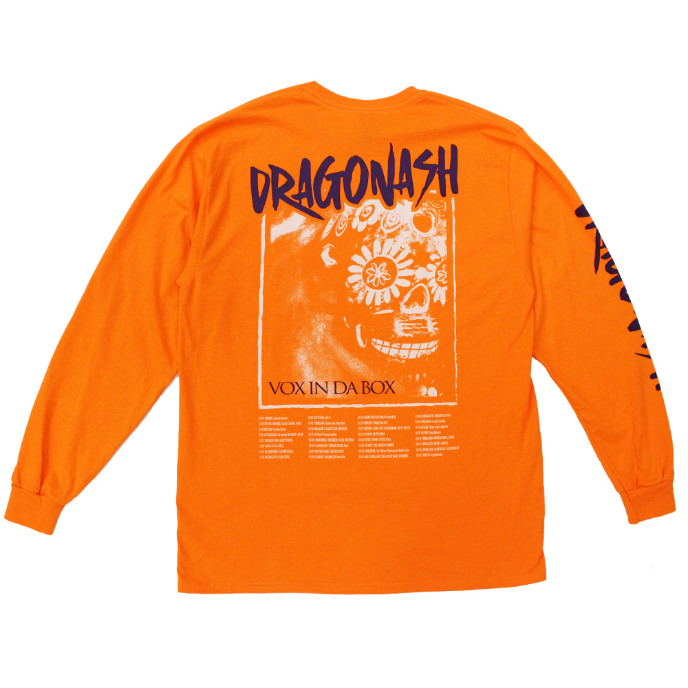 VOX IN DA BOX ツアー ロングスリーブTシャツ（オレンジ） | Dragon