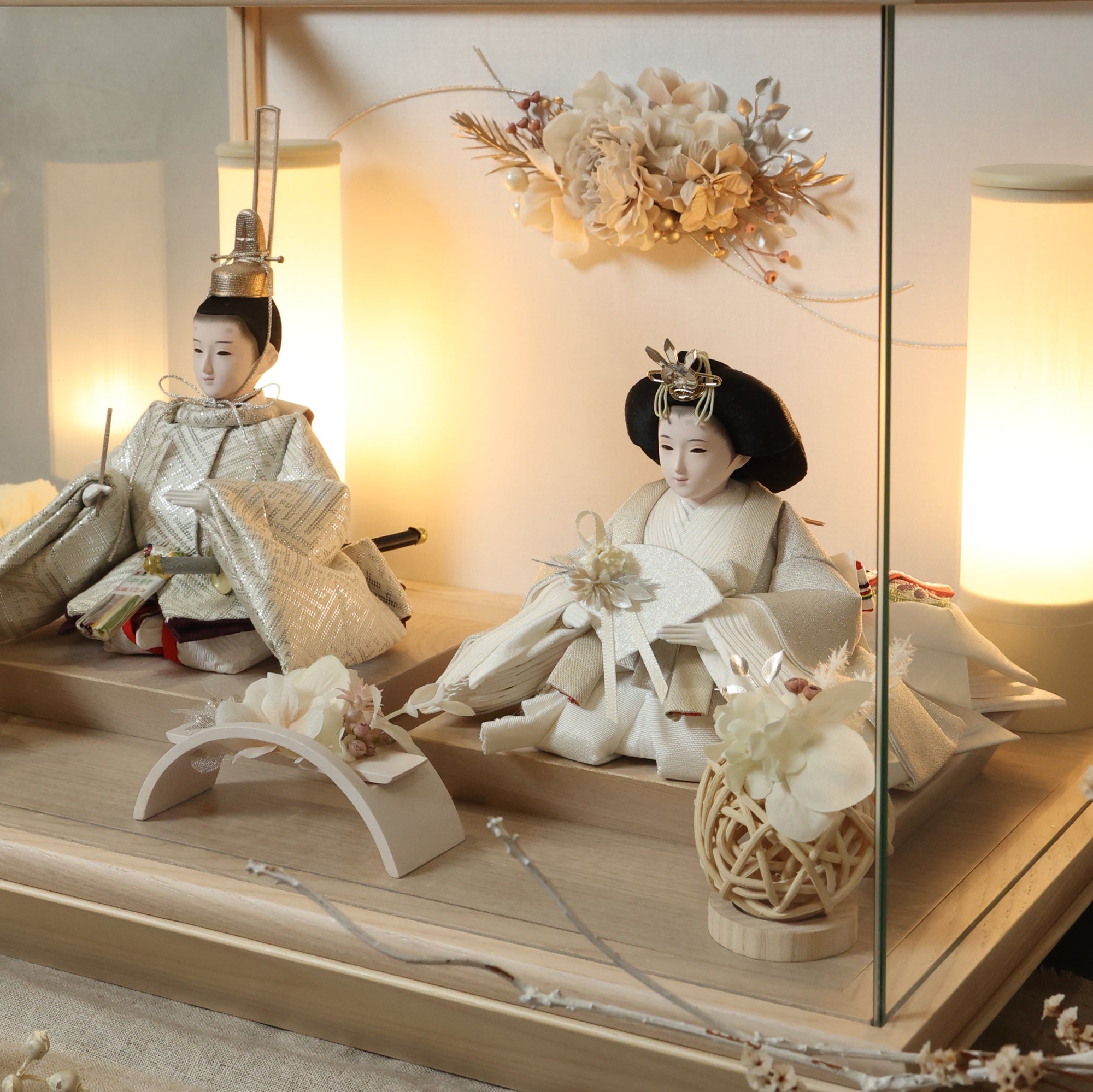 祈ドールの雛人形｜ななせ｜ケース飾り ｜雛人形（ひなにんぎょう）の