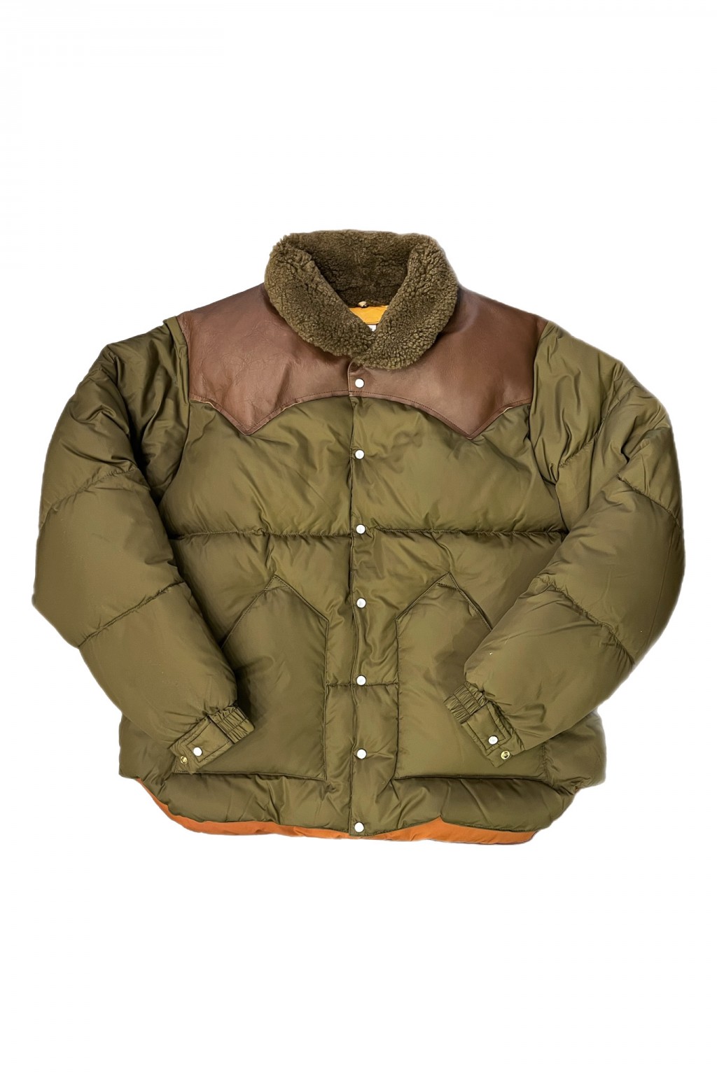 Rocky Mountain Featherbed Christy Jacket Olive - Made in Japan