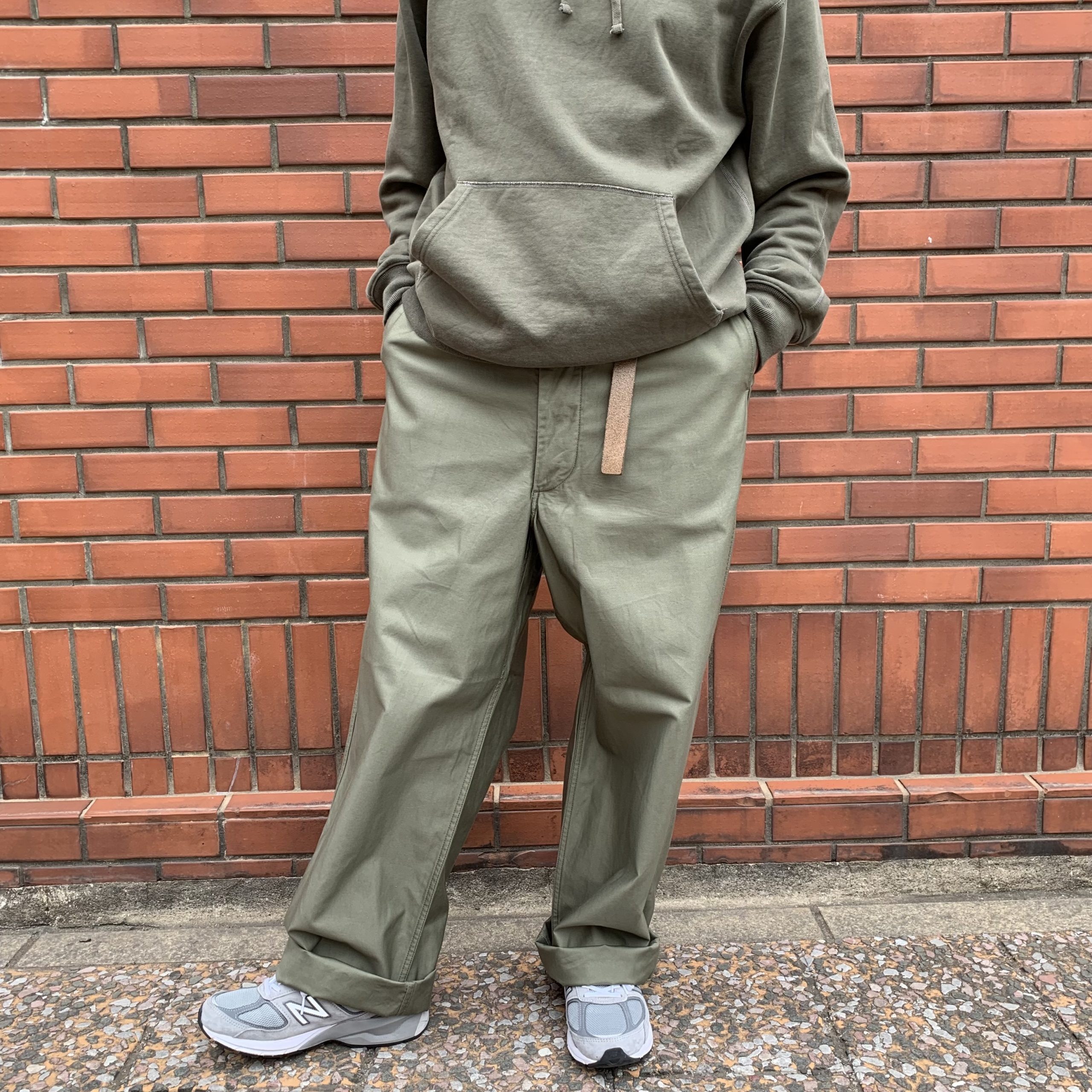 Nigel Cabourn NEW BASIC CHINO PANT-WEST POINT/LIGHT MOLESKIN