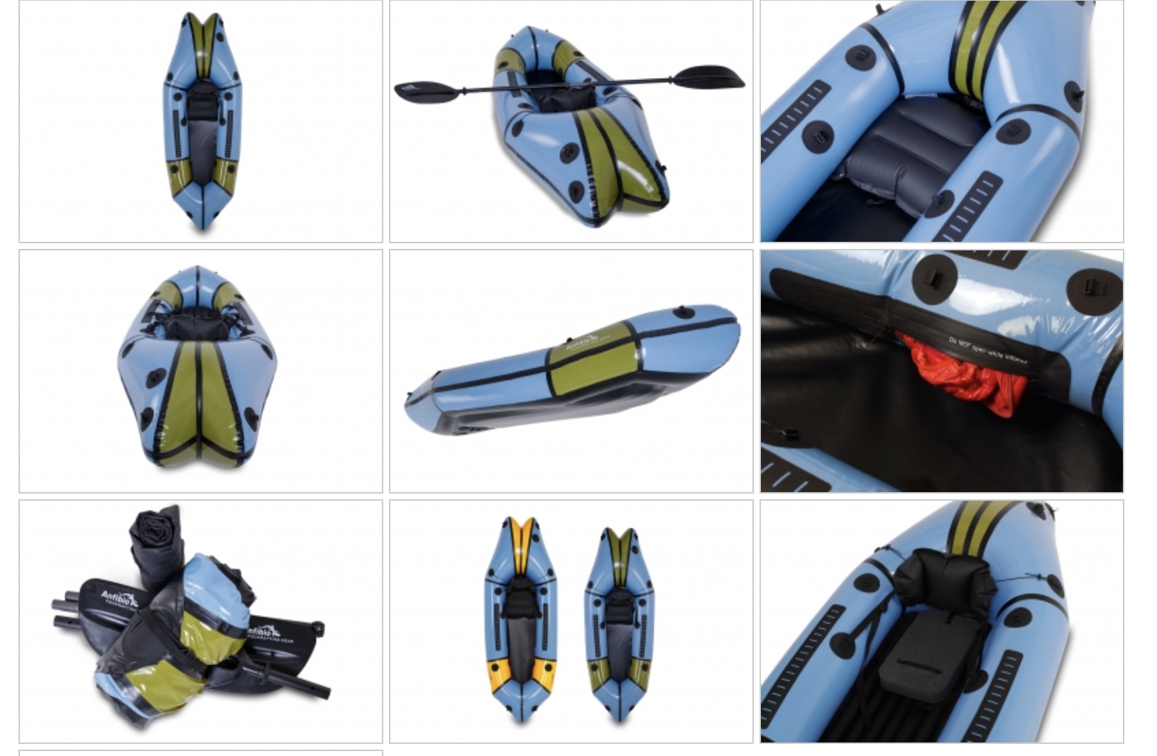 Quick test: Anfibio Revo XL packraft (video) | Inflatable Kayaks