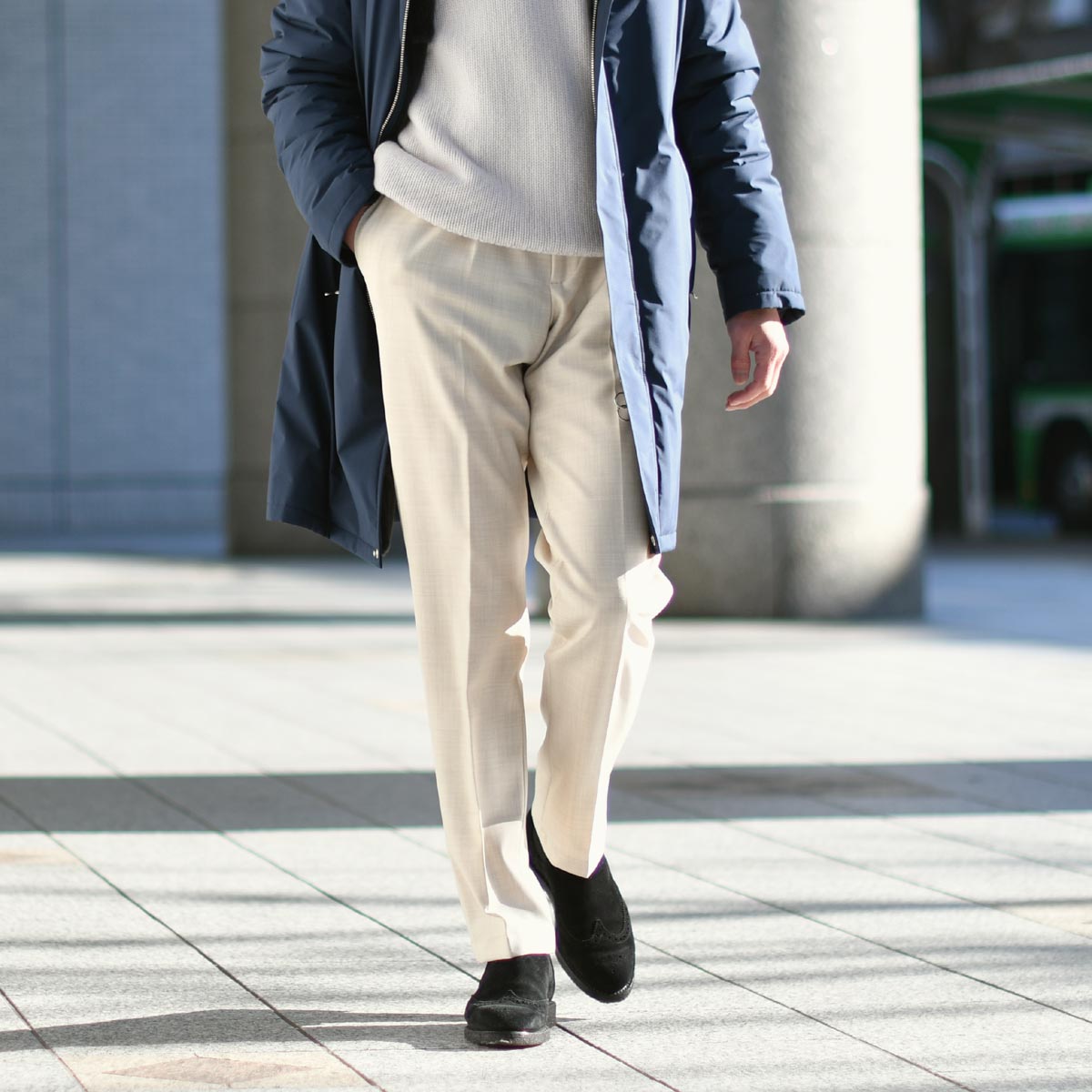 色気と艶を兼ね備えた夏のダブルスーツスタイル！De Petrillo【デ