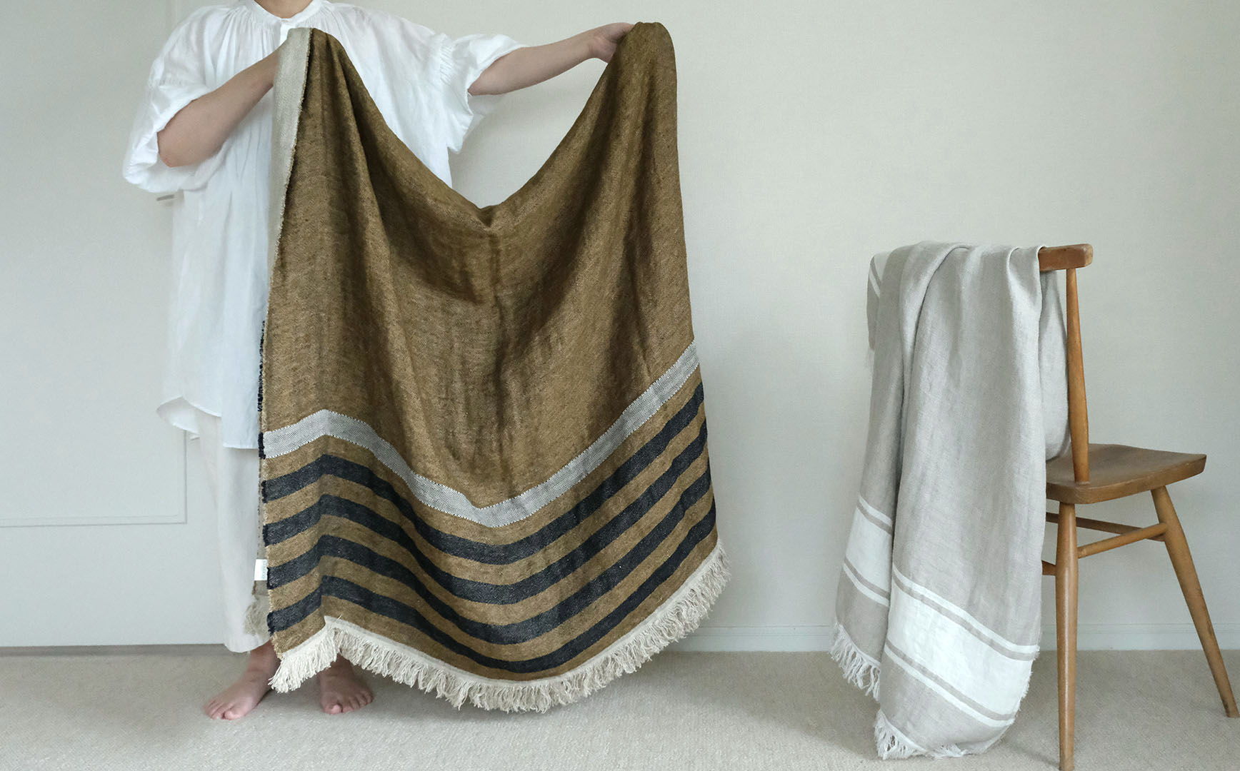 リネンの部屋》LIBECOタオルベルジャンの使い心地は？購入したスタッフ