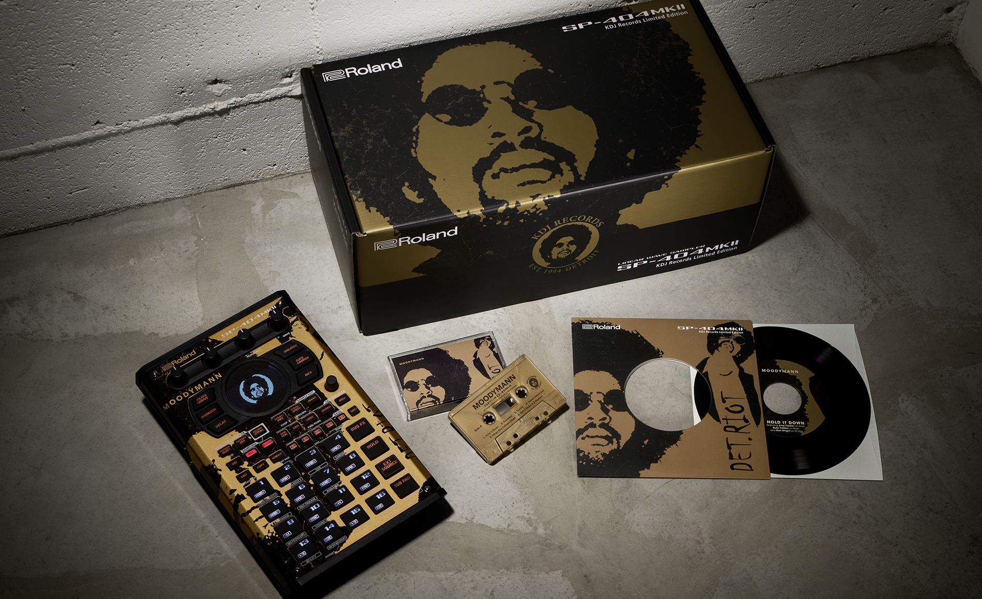 SP-404MKII KDJ Records Edition | Moodymannのコラボで誕生したSP