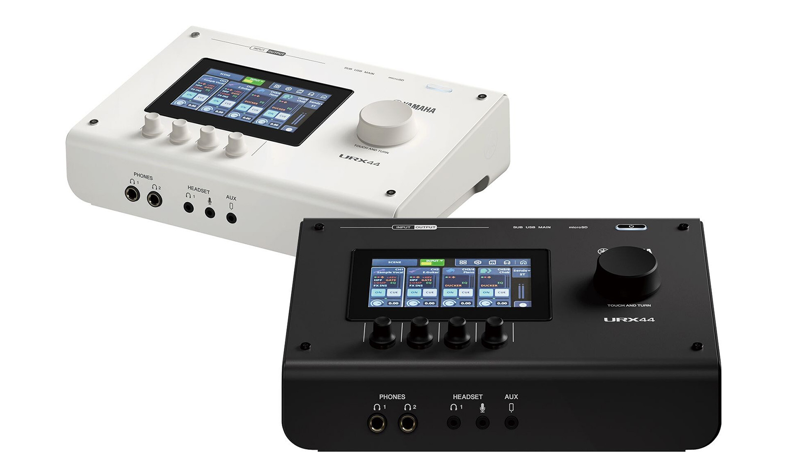 YAMAHA URX | タッチLCD×DSP×USB-Cデュアル搭載のオーディオIFが登場