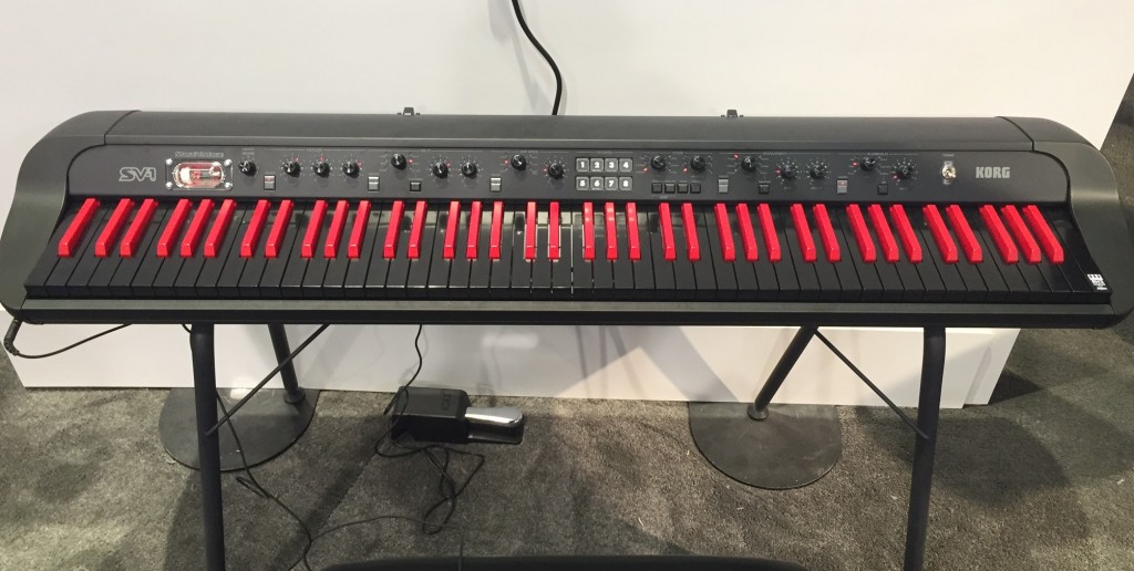 ステージ・ビンテージ・ピアノKorg「SV-1 Black Reverse 73/88」発表