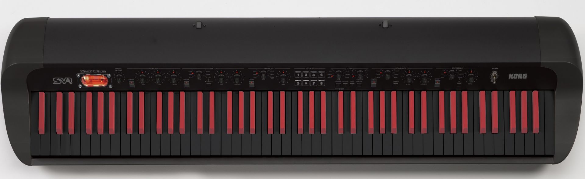 ステージ・ビンテージ・ピアノKorg「SV-1 Black Reverse 73/88」発表