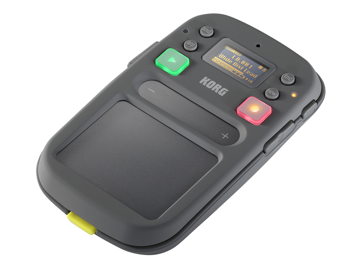 手のひらサイズのシンセサイザーKORG「kaossilator 2S」発表