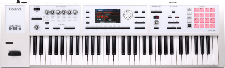 Roland FA-06-SC 発表！800音色以上追加したFA06ホワイトモデル
