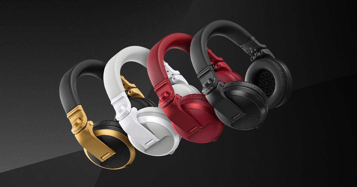 Vestax「HMX-07 RED」発表！UV マット塗装REDカラーヘッドホン