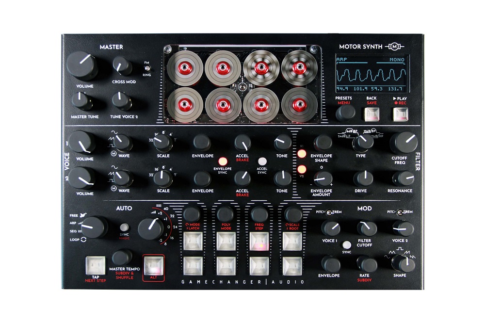 GAMECHANGER AUDIO Motor Synth | 電気モーターからアナログ信号を生成