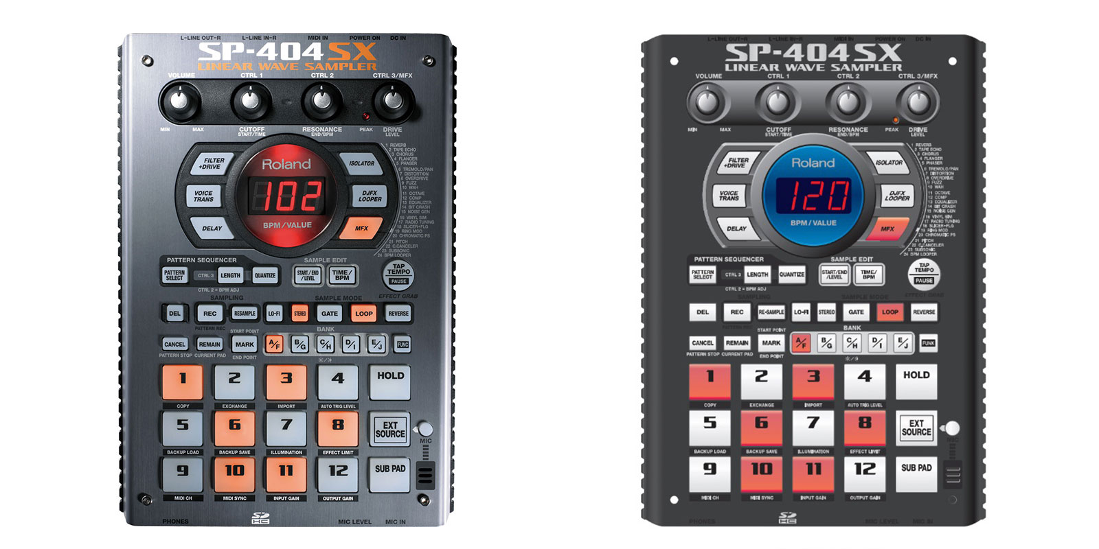 Roland SP-404SX 発売10周年記念 限定カラーモデル「SP-404SX ダーク