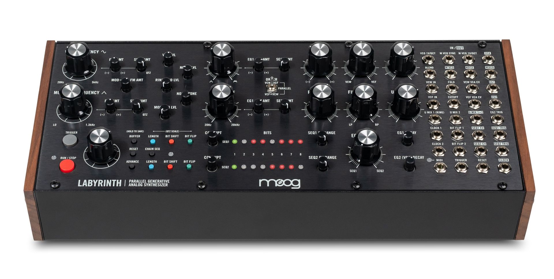 Moog Labyrinth | 西海岸スタイルのセミモジュラーシンセサイザー