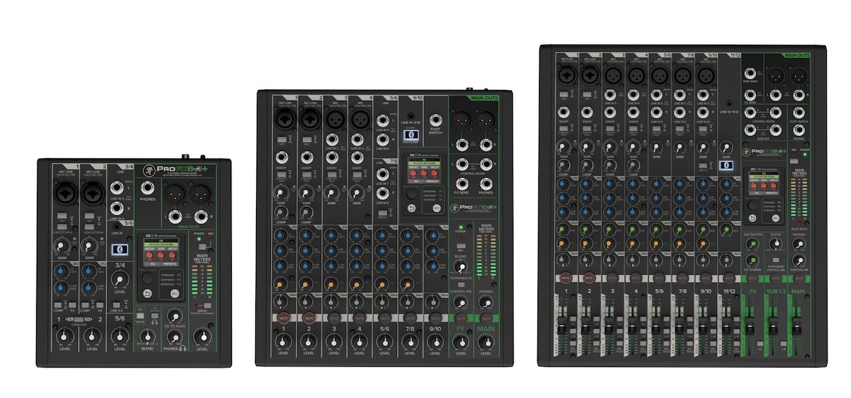 Mackie ProFXv3+シリーズ | 様々な用途や現場で活躍してくれる
