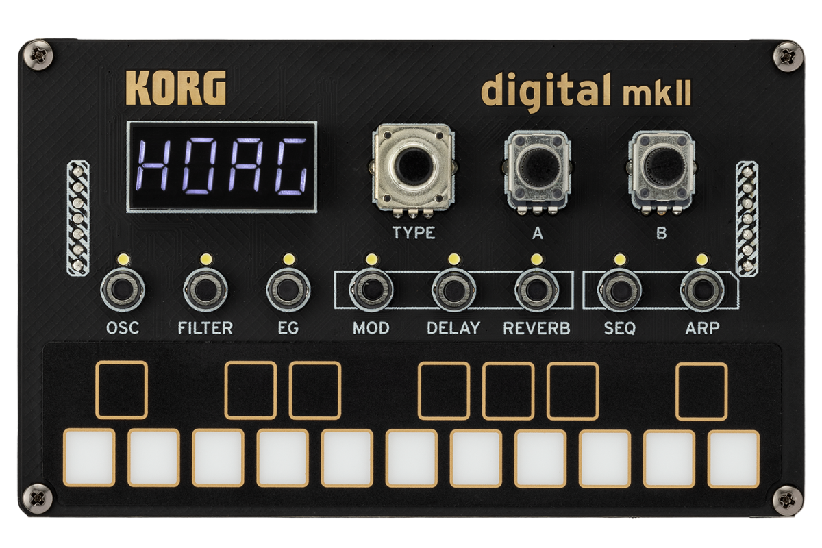 Korg NTS-1 digital kit mkII | よりパワフルになったDIYできる