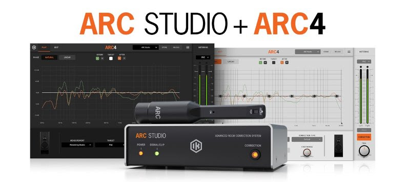 IK Multimedia ARC Studio | ハードウェアとARC 4ソフトウェアの