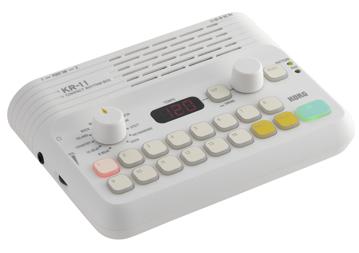 Korg KR-11 | ポップでコンパクトなリズムボックス【The 2024 NAMM