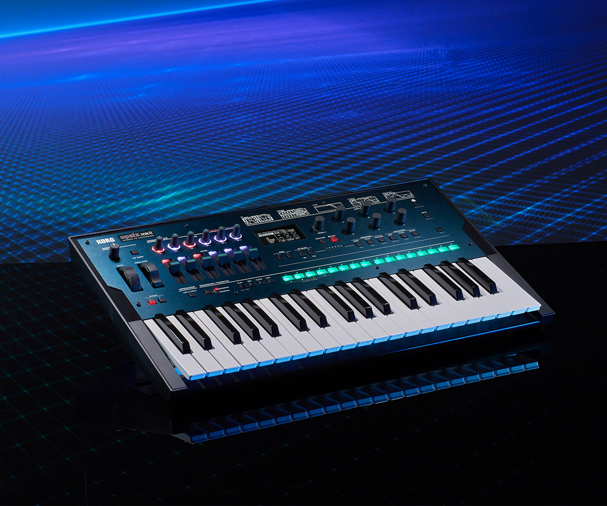 Korg opsix mkII | 6つのシンセシスを1台に集約！64ボイスのオルタード