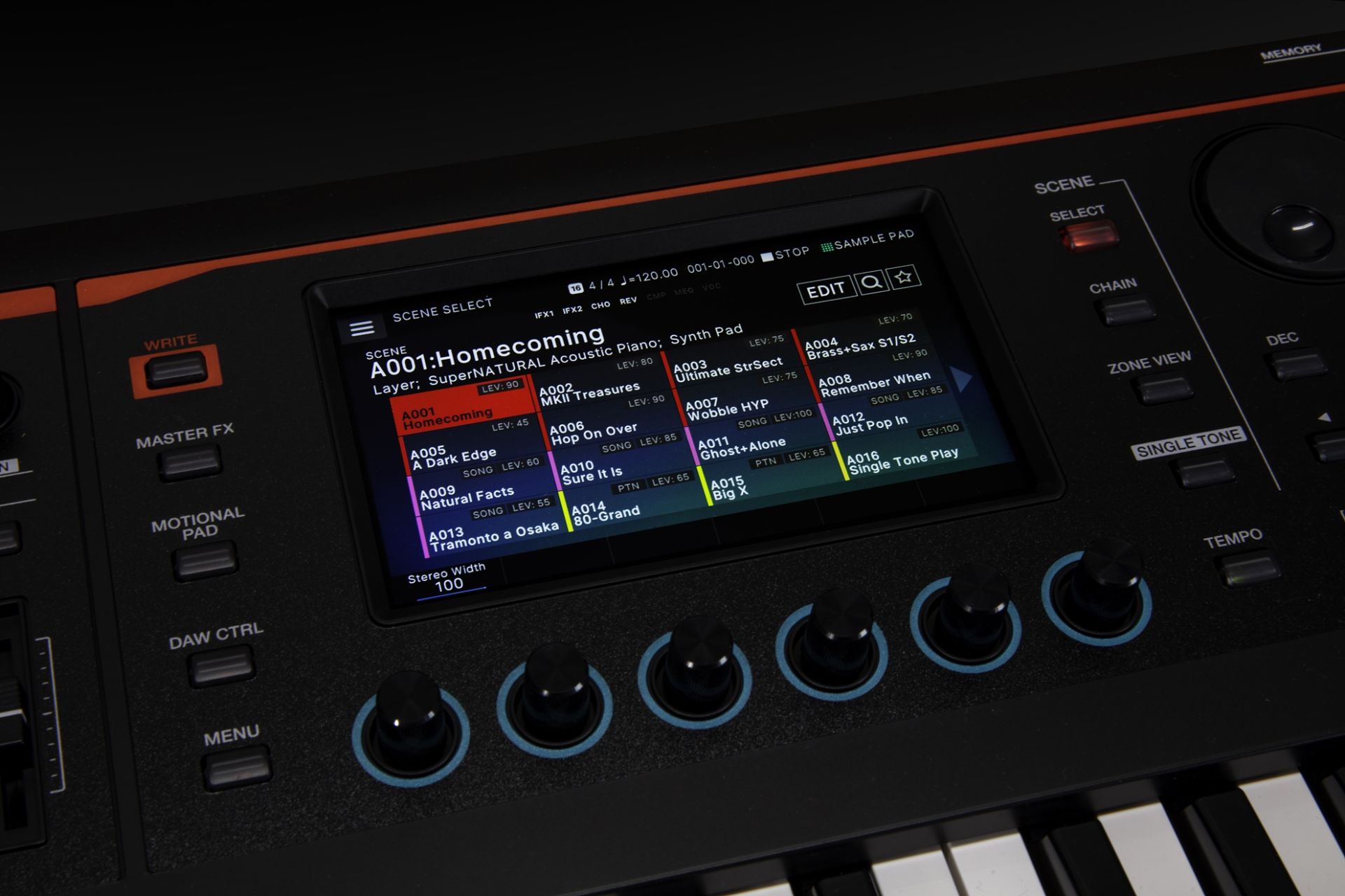 Roland FANTOM-06 / 07 / 08 | 軽量ボディに最上級サウンド・機能を