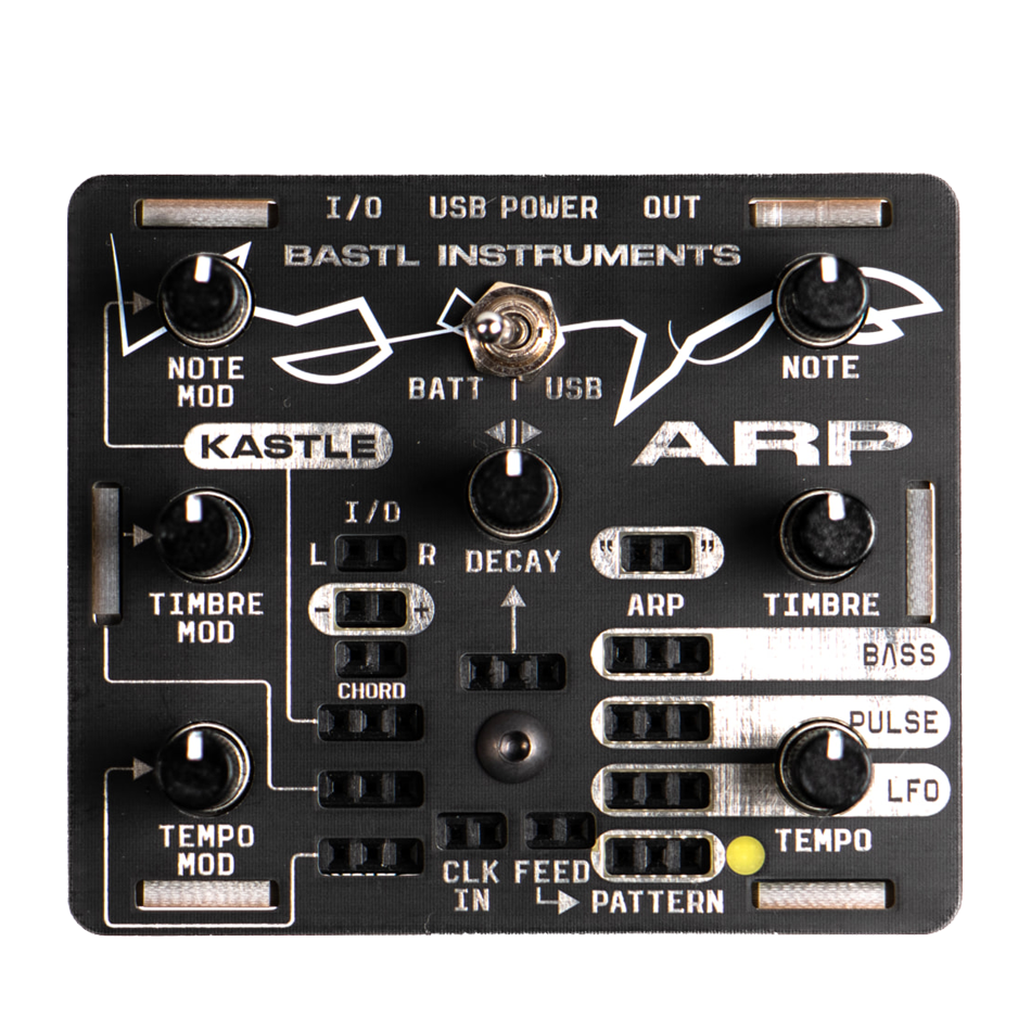 BASTL INSTRUMENTS KASTLE ARP | 手のひらサイズのモジュラー