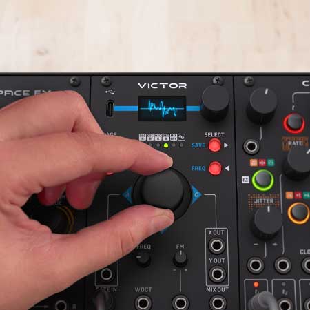 Behringer VICTOR | 128波形とOLEDオシロスコープを搭載したユーロ