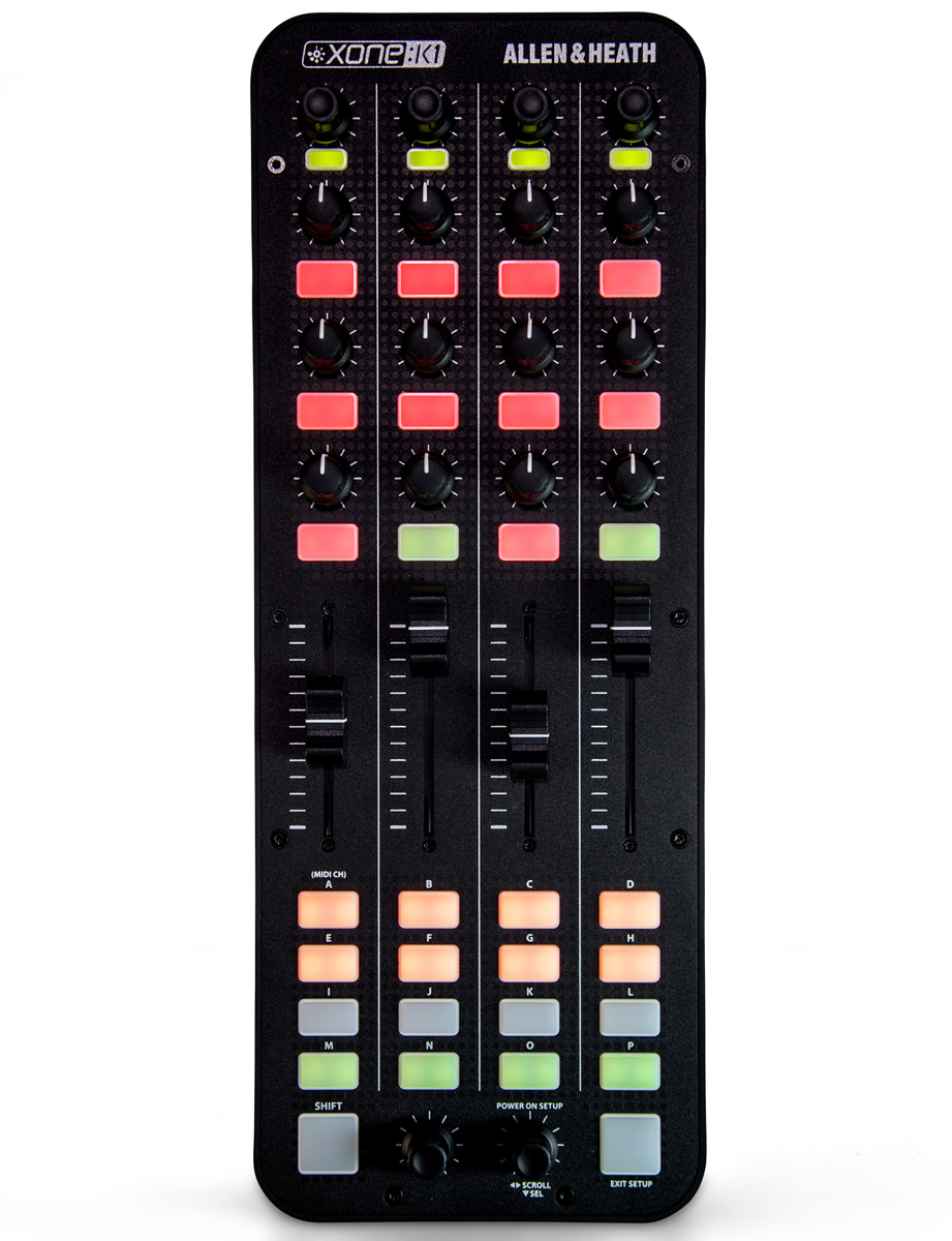 Allen & Heath「Xone:K1」まもなく発売！ユーザーが自在にカスタマイズ
