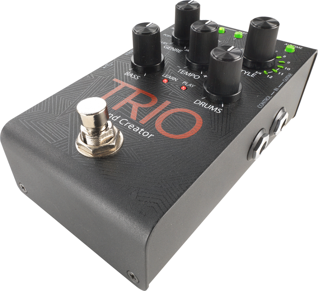 DigiTech TRIO 発売！ギター演奏に合わせてベースとドラムを自動生成