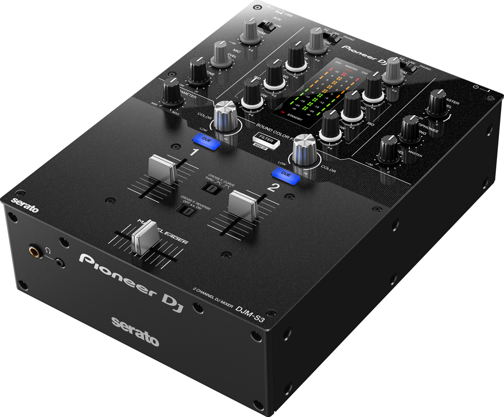 Pioneer DJ DJM-S3 発表！Serato DJに最適化されたシンプルなDJ