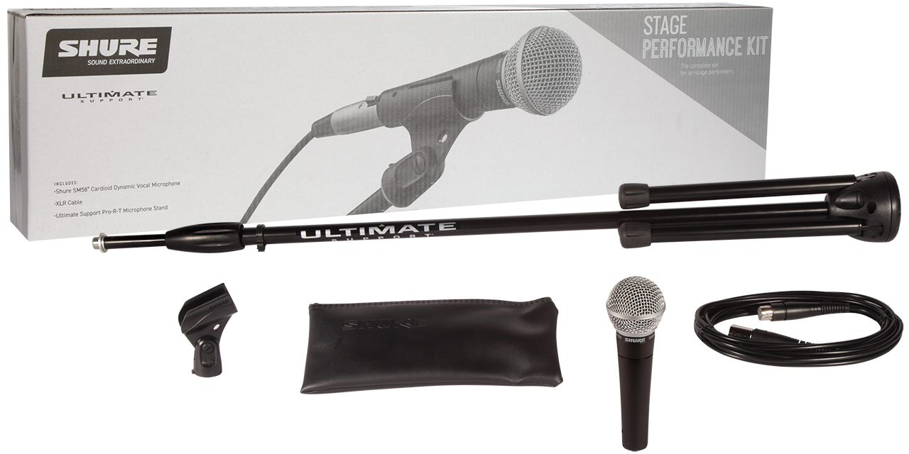 Shure SM58 お得なマイクセット SM58-CN BTS-A登場 | ケーブル＆マイク